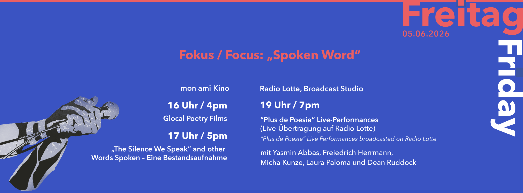 Festival 2026 Programm Freitag