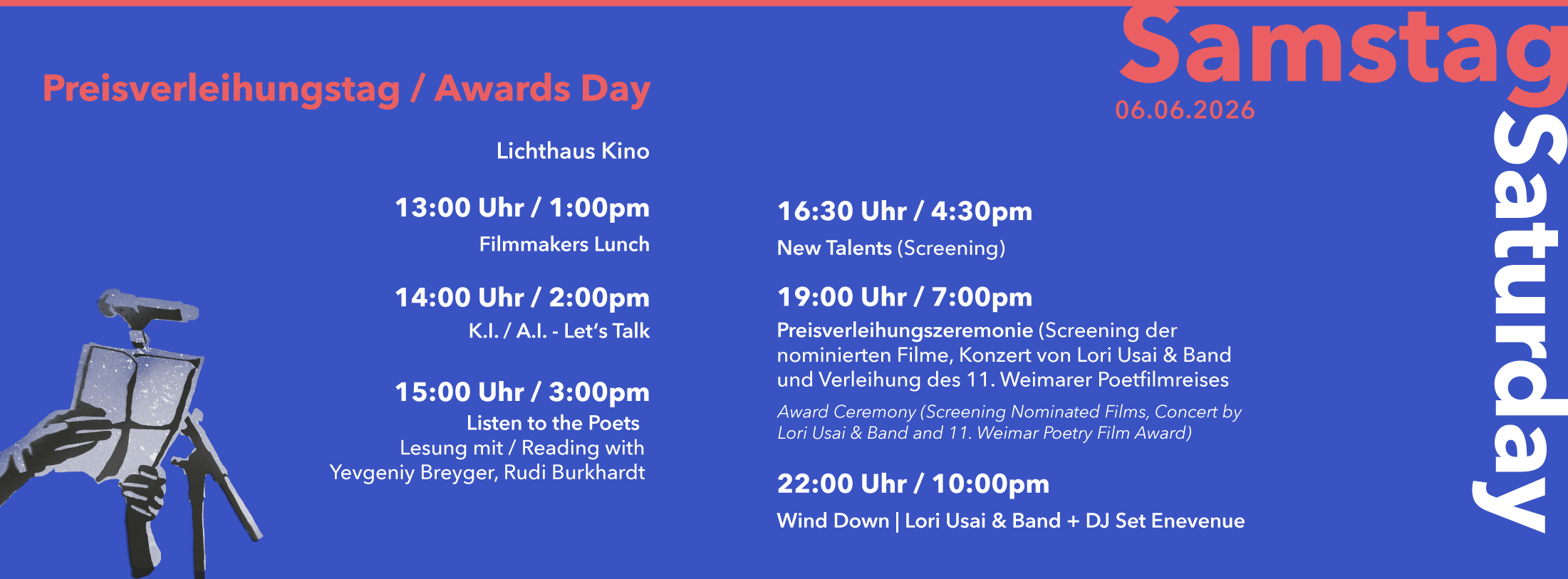Festival 2026 Programm Samstag